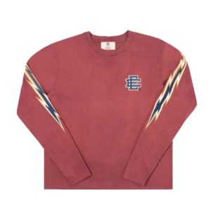 Burgundy Eric Emanuel Long Sleeve Sweatshirt