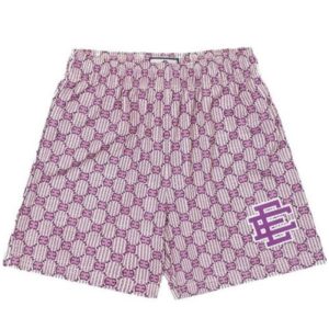 EE Eric Emanuel Basic Mesh Purple Short