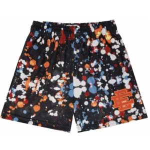 Eric Emanuel Basic Black Splatter Short