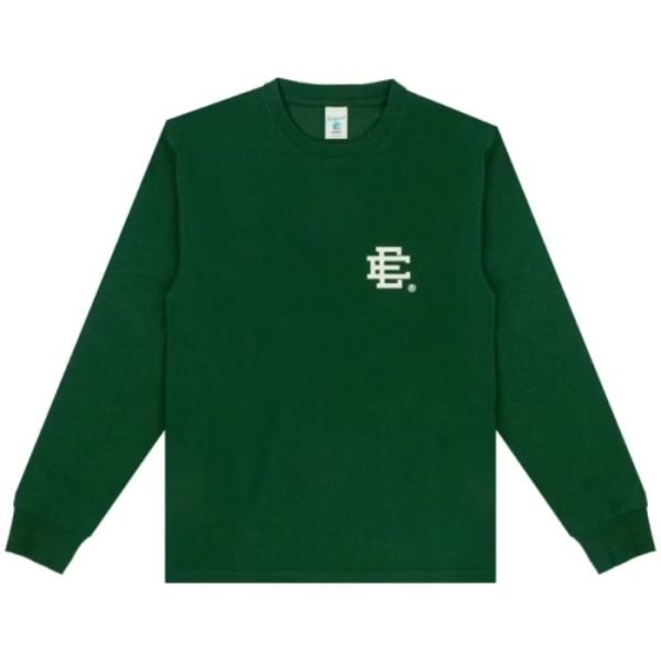 Eric Emanuel Green Long Sleeve Sweatshirt