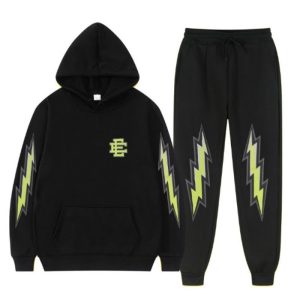 Eric Emanuel EE Basic Tracksuit – Green Bolt